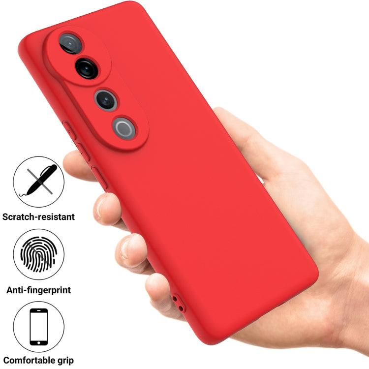 For vivo V40 Pro Solid Color Liquid Silicone Dropproof Full Coverage Phone Case