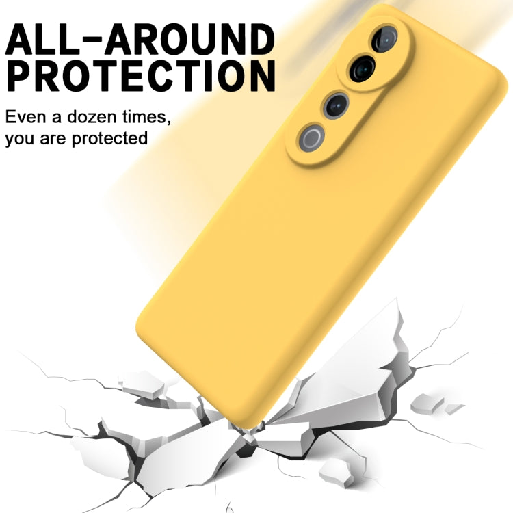 For vivo V40 Pro Solid Color Liquid Silicone Dropproof Full Coverage Phone Case