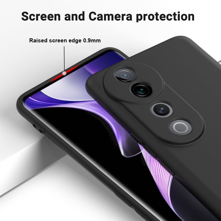 For vivo V40 Pro Solid Color Liquid Silicone Dropproof Full Coverage Phone Case