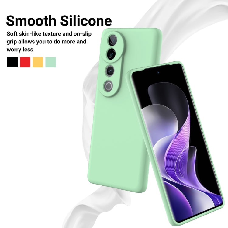 For vivo V40 Pro Solid Color Liquid Silicone Dropproof Full Coverage Phone Case