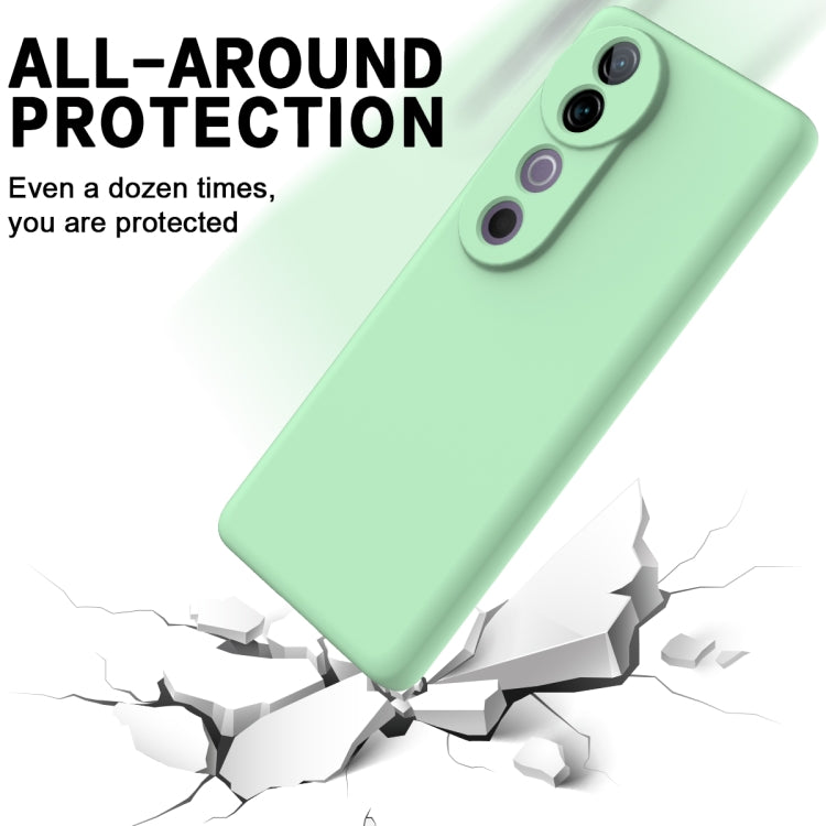 For vivo S19 Solid Color Liquid Silicone Dropproof Full Coverage Phone Case