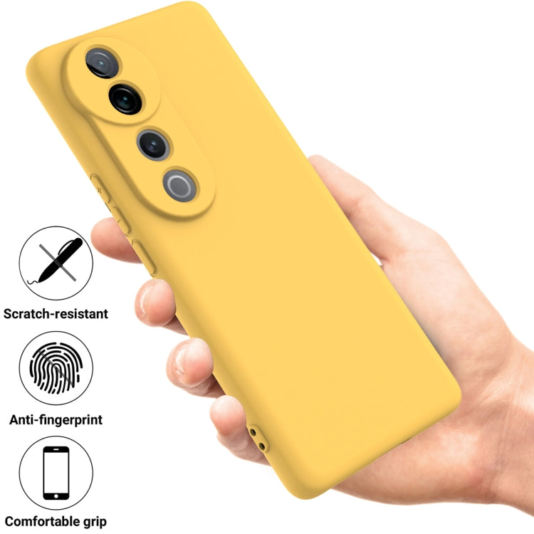 For vivo T3 Ultra Solid Color Liquid Silicone Dropproof Full Coverage Phone Case