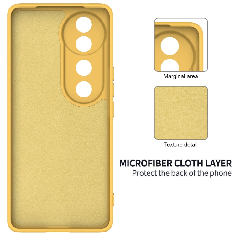 For vivo T3 Ultra Solid Color Liquid Silicone Dropproof Full Coverage Phone Case