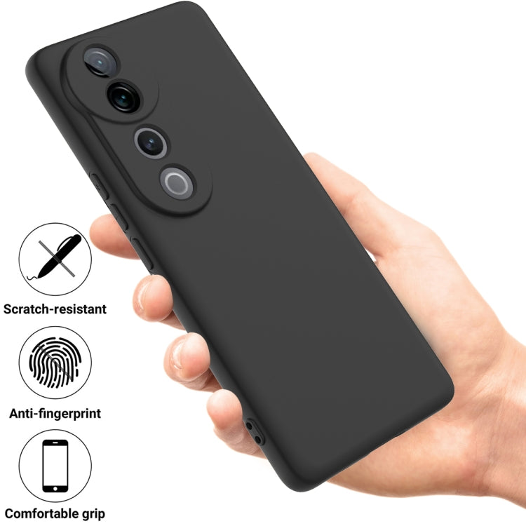For vivo T3 Ultra Solid Color Liquid Silicone Dropproof Full Coverage Phone Case
