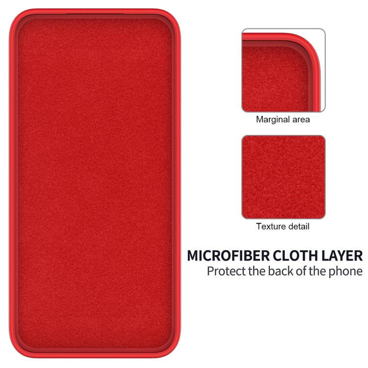 For vivo X200 Solid Color Liquid Silicone Dropproof Full Coverage Phone Case