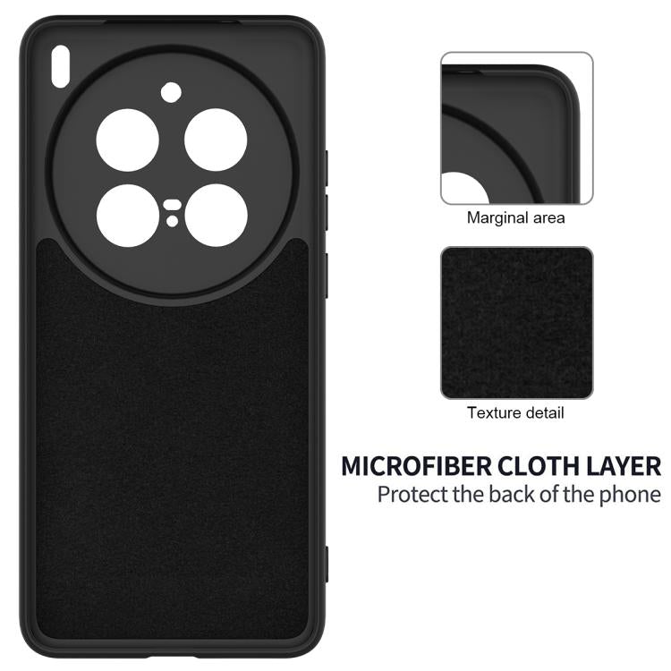 For vivo X200 Pro Solid Color Liquid Silicone Dropproof Full Coverage Phone Case