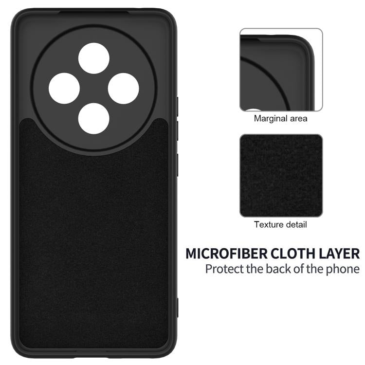 For vivo Y300 Pro Solid Color Liquid Silicone Dropproof Full Coverage Phone Case