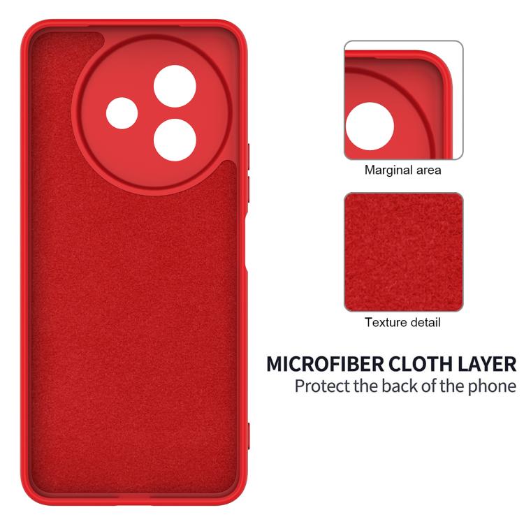 For vivo Y39 5G / Y300i 5G Solid Color Liquid Silicone Dropproof Full Coverage Phone Case