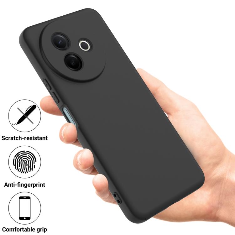 For vivo Y39 5G / Y300i 5G Solid Color Liquid Silicone Dropproof Full Coverage Phone Case