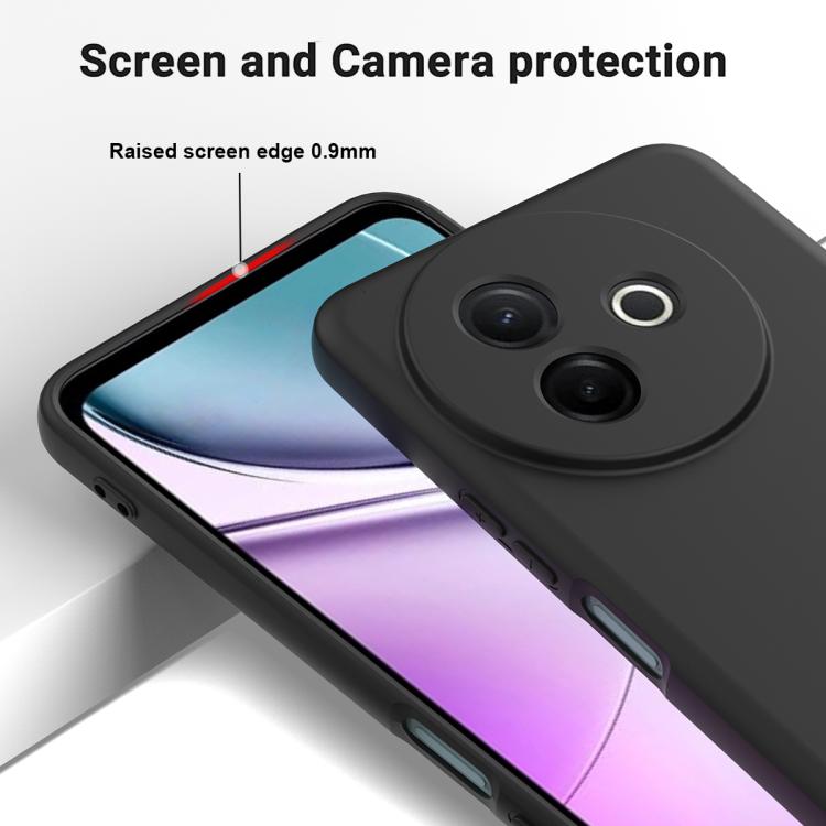 For vivo Y39 5G / Y300i 5G Solid Color Liquid Silicone Dropproof Full Coverage Phone Case
