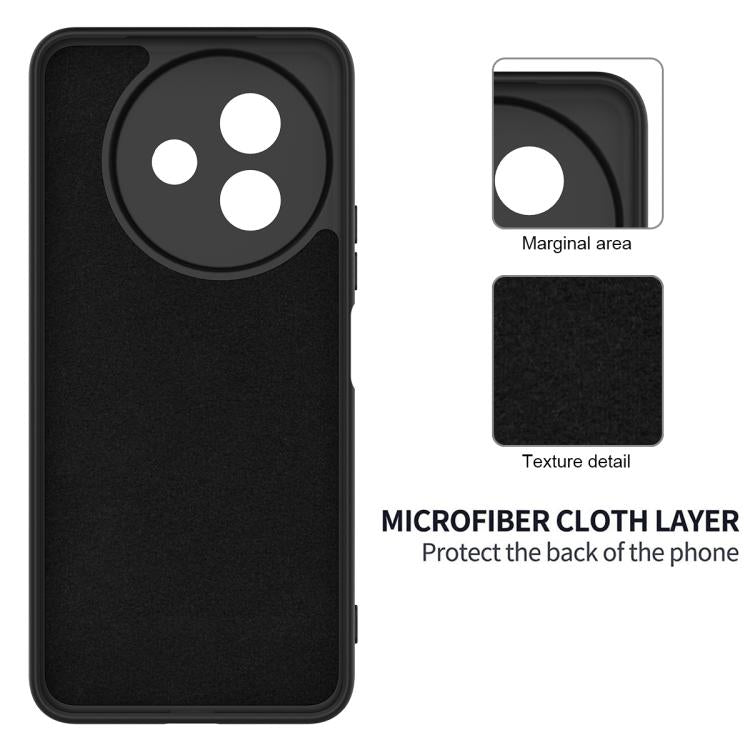 For vivo Y39 5G / Y300i 5G Solid Color Liquid Silicone Dropproof Full Coverage Phone Case