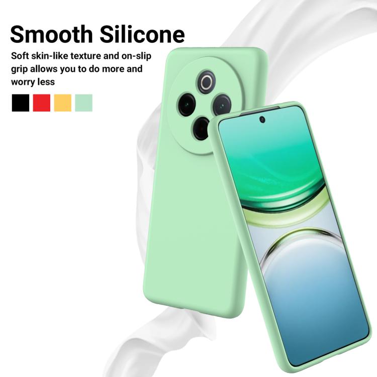 For vivo Y300 Pro+ / iQOO Z10 Solid Color Liquid Silicone Dropproof Full Coverage Phone Case