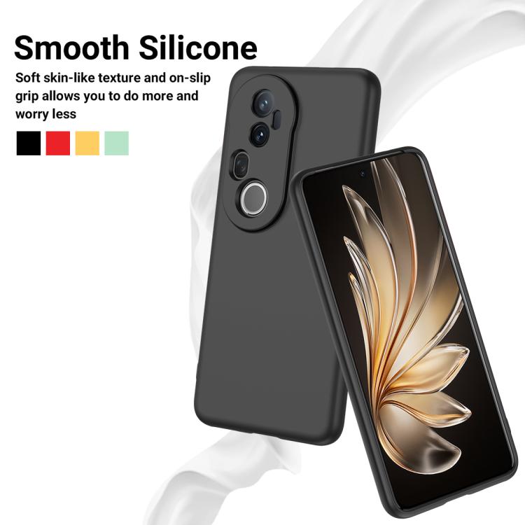 For vivo T4 Ultra 5G / S20 Pro Solid Color Liquid Silicone Dropproof Full Coverage Phone Case