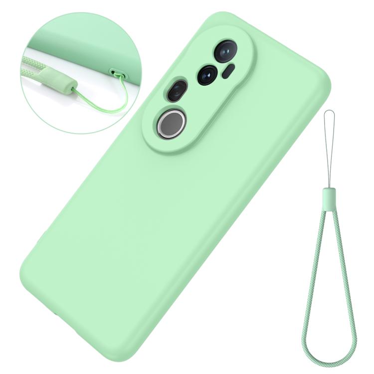 For vivo T4 Ultra 5G / S20 Pro Solid Color Liquid Silicone Dropproof Full Coverage Phone Case
