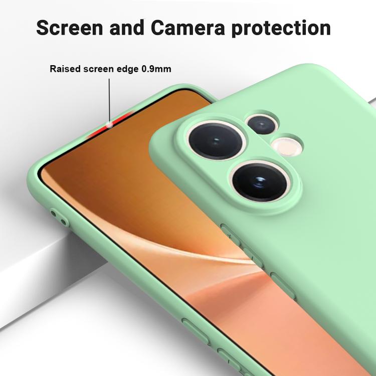 For vivo V60e / V60 5G / T4 Pro 5G Solid Color Liquid Silicone Dropproof Full Coverage Phone Case