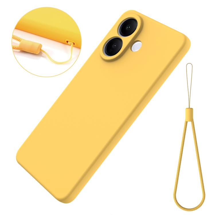 For vivo V60 Lite 4G / 5G Solid Color Liquid Silicone Dropproof Full Coverage Phone Case