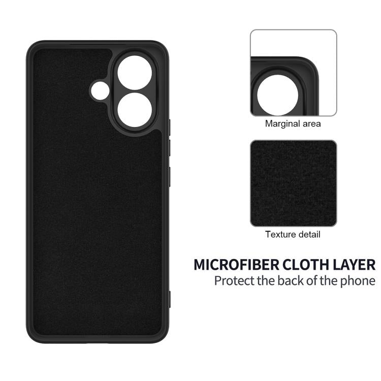 For vivo V60 Lite 4G / 5G Solid Color Liquid Silicone Dropproof Full Coverage Phone Case