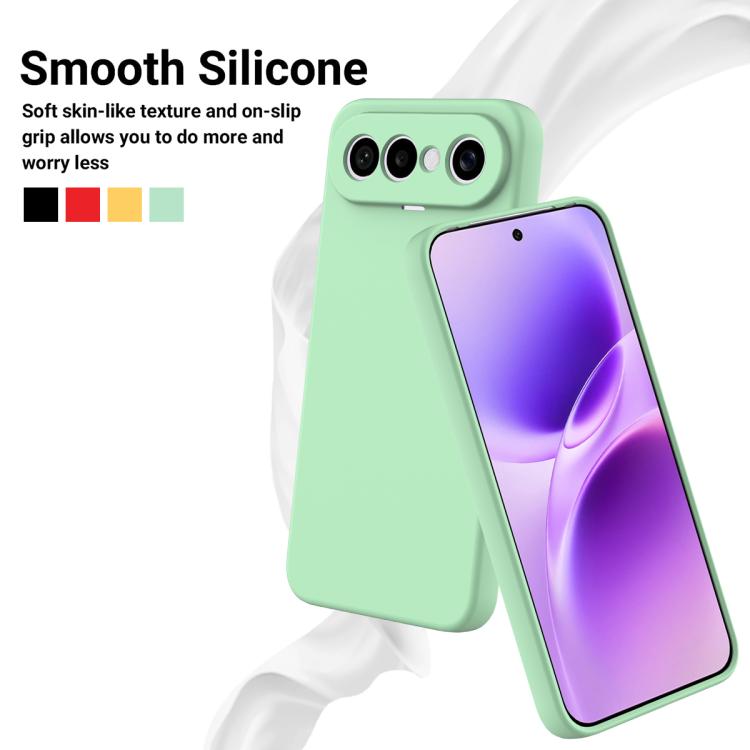 For vivo X300 FE Russia / S50 Pro mini Solid Color Liquid Silicone Dropproof Full Coverage Phone Case