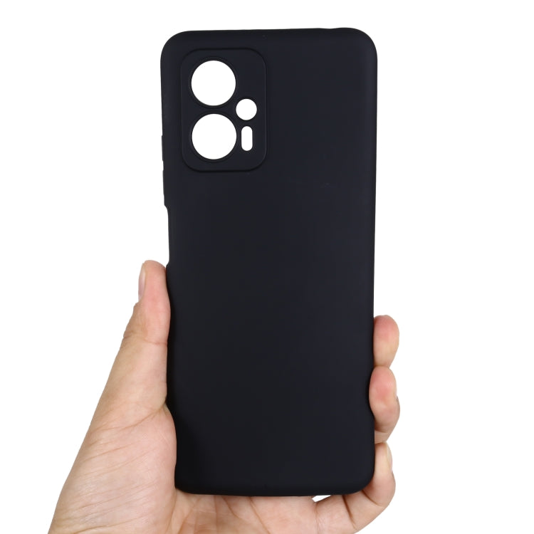 For Xiaomi Redmi Note 12T Pro / 11T Pro+ Solid Color Liquid Silicone Dropproof Full Coverage Phone Case