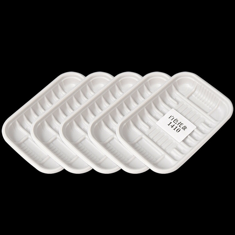 12KG Thickened Fresh Tray Disposable Plastic Food Packing Box Vegetable Fruit Meat Fresh-keeping Dish, Model:1410
