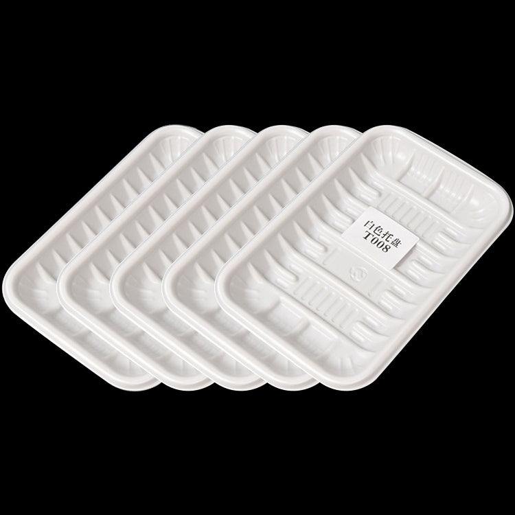 12KG Thickened Fresh Tray Disposable Plastic Food Packing Box Vegetable Fruit Meat Fresh-keeping Dish, Model:T-008