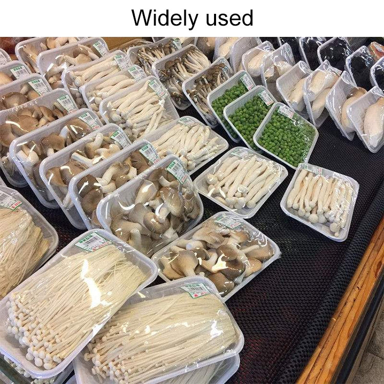 14KG Thickened Fresh Tray Disposable Plastic Food Packing Box Vegetable Fruit Meat Fresh-keeping Dish, Model:1511