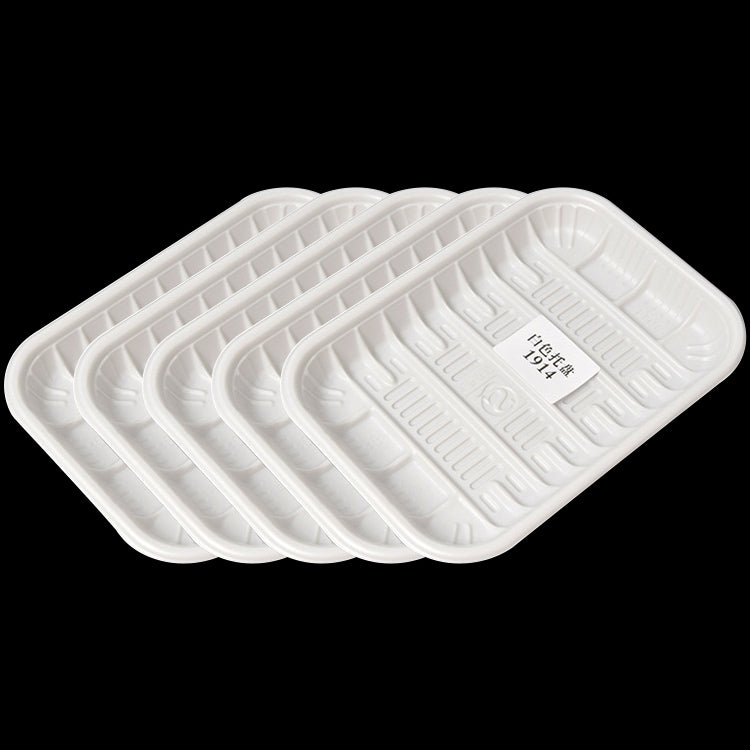 16.8KG Thickened Fresh Tray Disposable Plastic Food Packing Box Vegetable Fruit Meat Fresh-keeping Dish, Model:1914