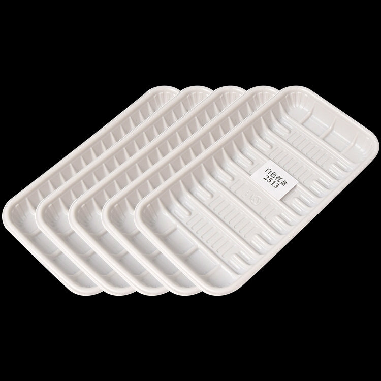 19KG Thickened Fresh Tray Disposable Plastic Food Packing Box Vegetable Fruit Meat Fresh-keeping Dish, Model:2513