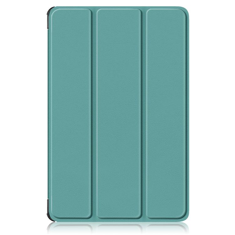 For Lenovo Yoga Tab Plus Custer Texture 3-Fold Holder Leather Smart Tablet Case