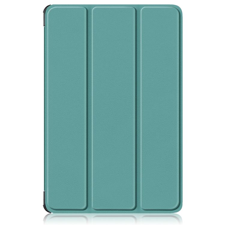 For Lenovo Tab Idea 11 /Xiaoxin Pad 2025 Custer Texture 3-Fold Holder Leather Smart Tablet Case
