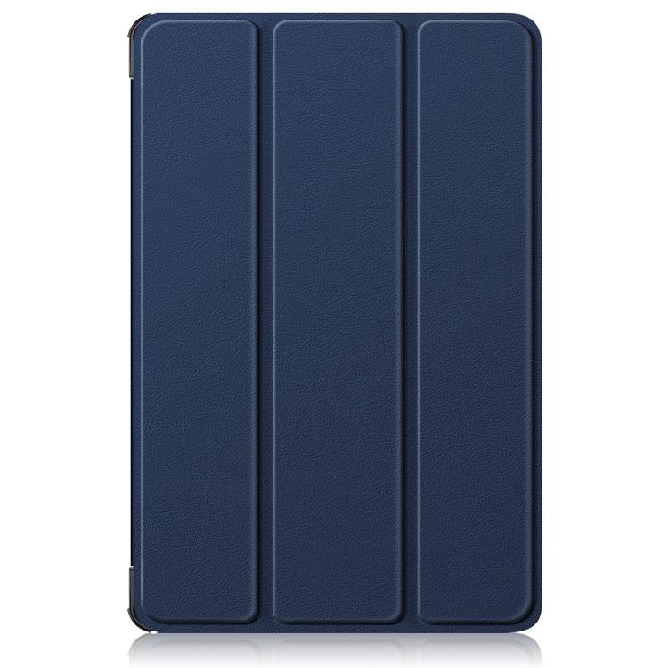 For Lenovo Tab Idea 11 /Xiaoxin Pad 2025 Custer Texture 3-Fold Holder Leather Smart Tablet Case