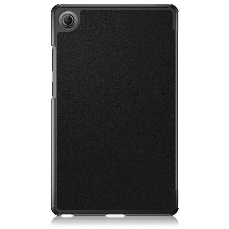 For Lenovo Tab One 8.7 / K9 2025 Custer Texture 3-Fold Holder Leather Smart Tablet Case