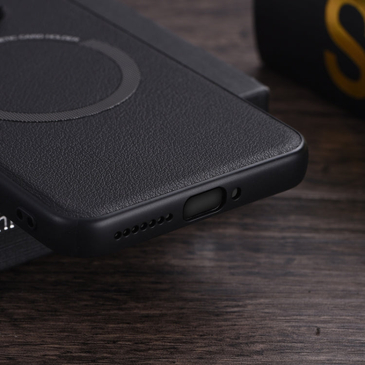For Xiaomi 14T Pro PU MagSafe Magnetic Phone Case