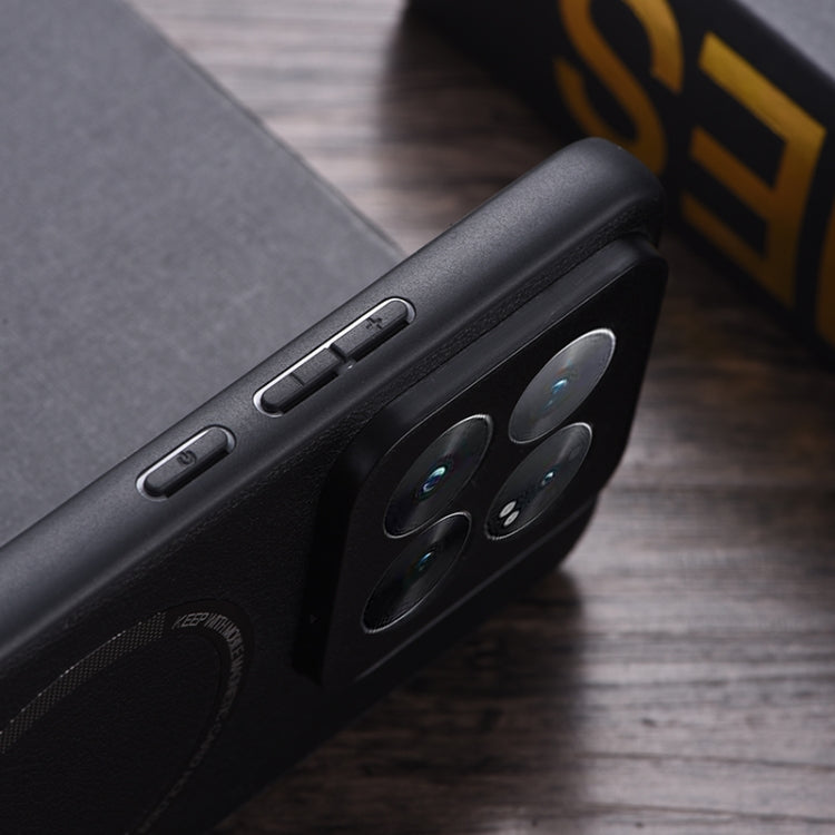 For Xiaomi 14T PU MagSafe Magnetic Phone Case