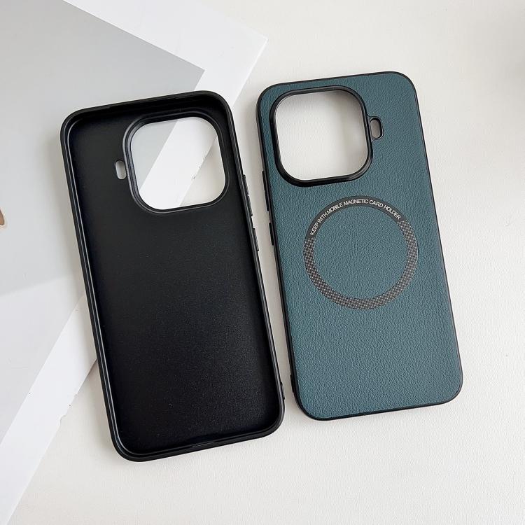 For Xiaomi 15T Pro PU MagSafe Magnetic Phone Case