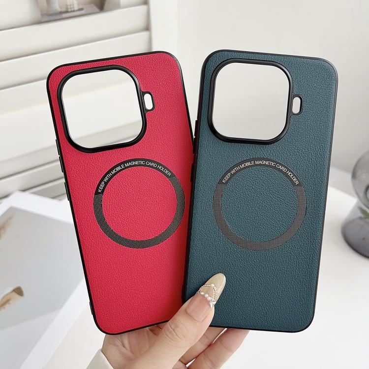 For Xiaomi 15T PU MagSafe Magnetic Phone Case