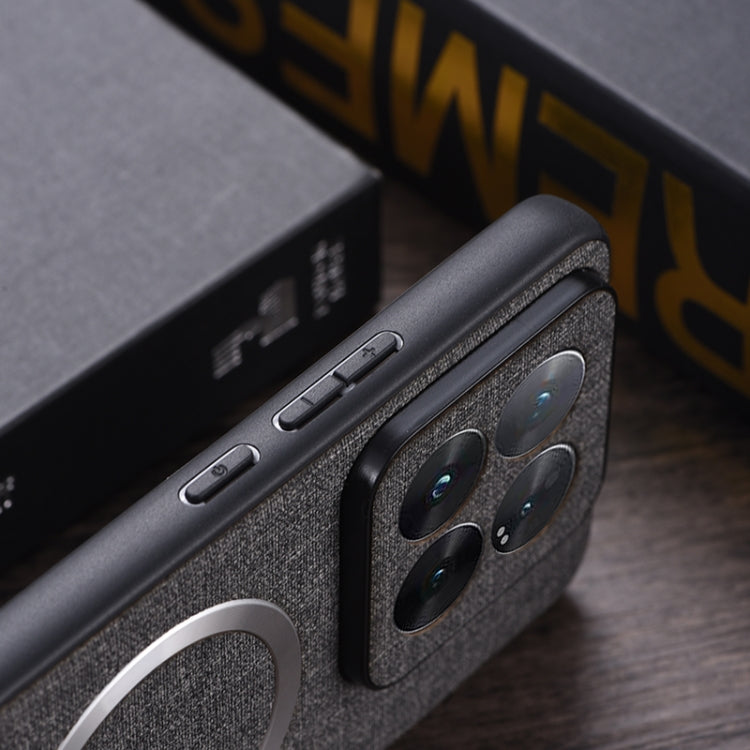 For Xiaomi 14T Pro CD Magsafe Magnetic Cloth Texture Phone Case