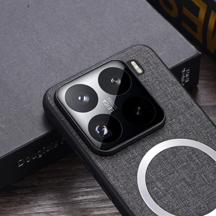 For Xiaomi 15 CD Magsafe Magnetic Cloth Texture Phone Case