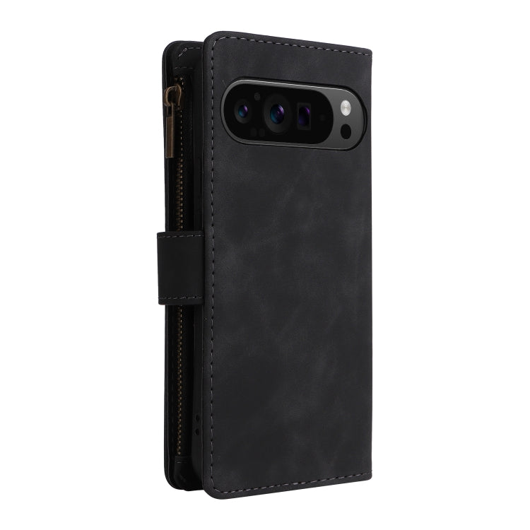 For Google Pixel 9 Pro Multifunctional Multi-Card Wallet Phone Leather Case