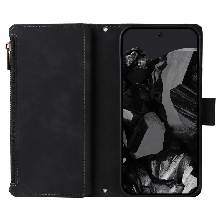 For Google Pixel 9 Pro Multifunctional Multi-Card Wallet Phone Leather Case