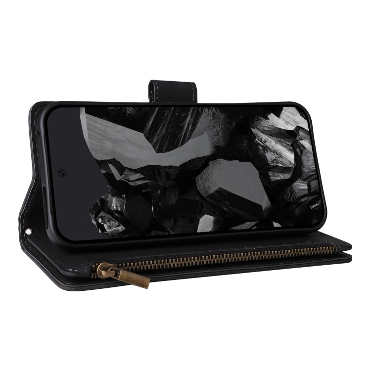 For Google Pixel 9 Pro Multifunctional Multi-Card Wallet Phone Leather Case