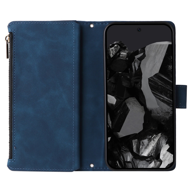 For Google Pixel 9 Pro Multifunctional Multi-Card Wallet Phone Leather Case