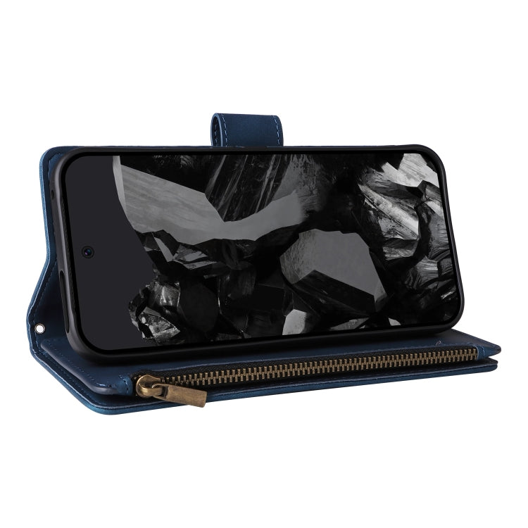 For Google Pixel 9 Pro Multifunctional Multi-Card Wallet Phone Leather Case