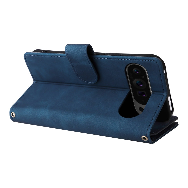 For Google Pixel 9 Pro Multifunctional Multi-Card Wallet Phone Leather Case