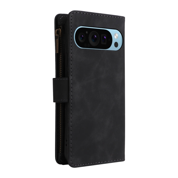 For Google Pixel 9 Multifunctional Multi-Card Wallet Phone Leather Case