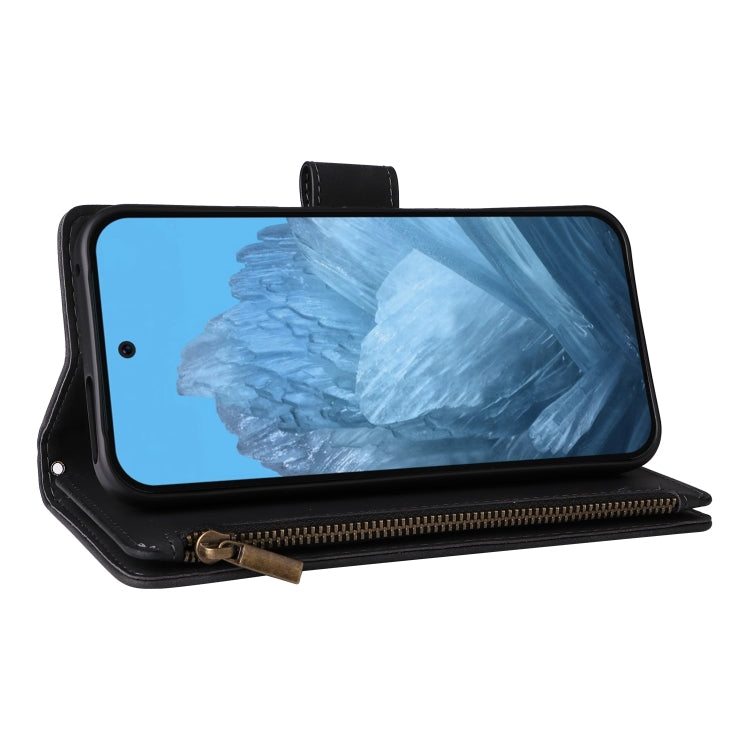 For Google Pixel 9 Multifunctional Multi-Card Wallet Phone Leather Case