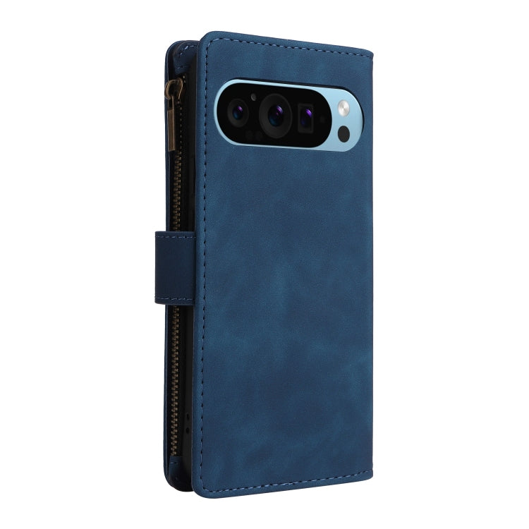For Google Pixel 9 Multifunctional Multi-Card Wallet Phone Leather Case