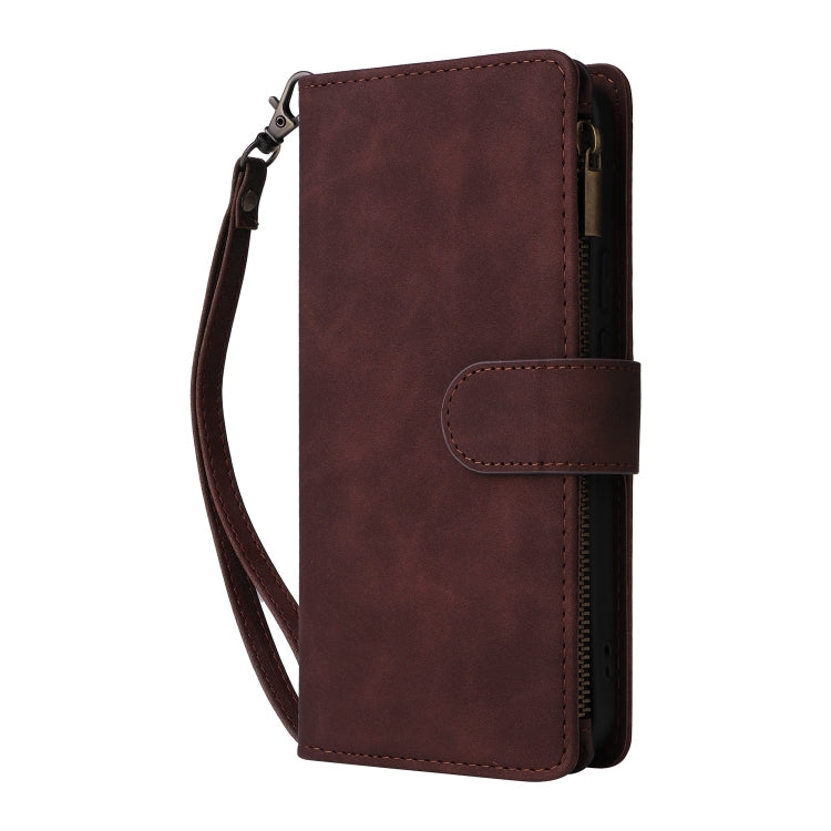 For Google Pixel 9 Multifunctional Multi-Card Wallet Phone Leather Case