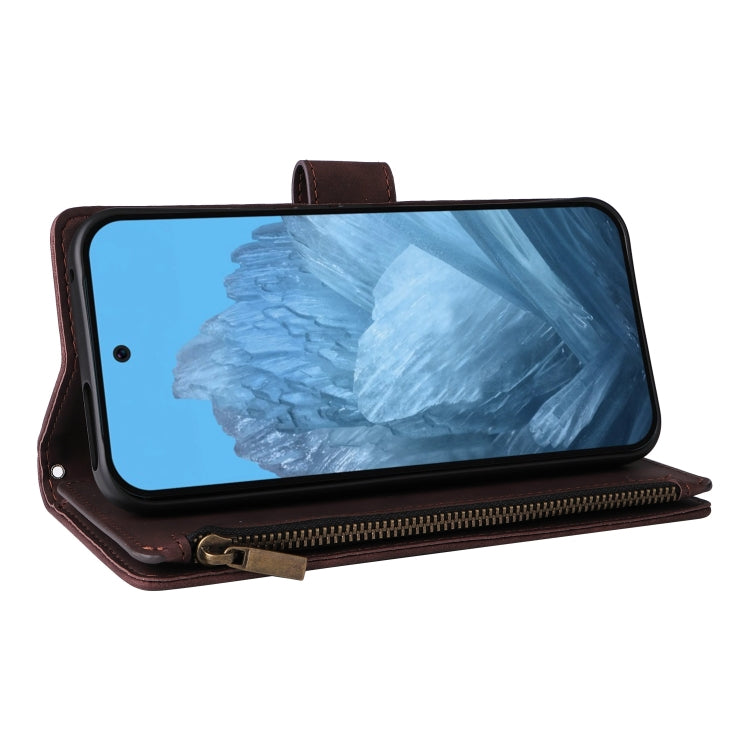 For Google Pixel 9 Multifunctional Multi-Card Wallet Phone Leather Case