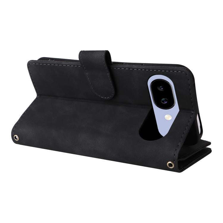 For Google Pixel 9a Multifunctional Multi-Card Wallet Phone Leather Case
